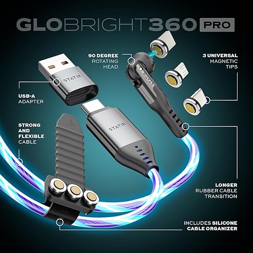 Statik 360 Pro Magnetic Charging Cable - Image 2