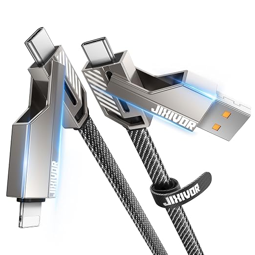 4-in-1 Compatible with USB C to Lightning Cable, 65W High-Speed Charging & Fast - Image 9