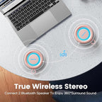 Bluetooth Speaker Wireless, IP67 Waterproof & Dustproof Portable Speaker - Image 6