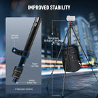 NEEWER Basics 66.5"/169 cm Travel Tripod - Image 3