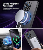 Magnetic for iPhone 16 Pro Max Case Slim Soft Silicone Bumper Shockproof - Image 3