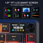 Redragon K724 PRO Wireless Gasket Gaming Keyboard w/Hype Screen & Knob - Image 3