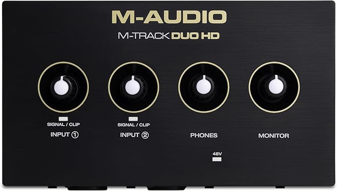 M-AUDIO M-Track Duo HD Audio Interface 24bit 192kHz - Image 8