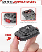 IFOOTAGE Q38-BASE Quick Release Base - Image 2