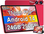 Android 14 Tablet 11 Inch Tablets, 24GB RAM 256GB ROM, Octa-Core Tablets by UJJ