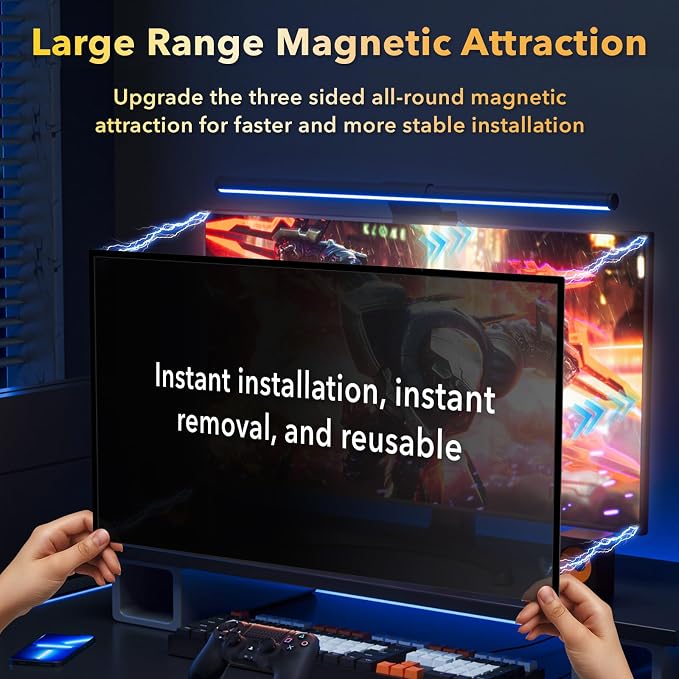 Magnetic Invisible Hidden Design Computer Privacy Screen Filter 27 Inch - Image 2