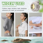Portable Silent Mini Bladeless Fan Clip on, Portable Silent Mini Bladeless - Image 7