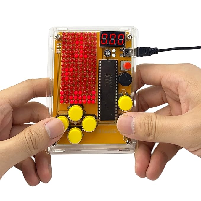 Soldering Practice Kit DIY 5 Retro Classic Games Plug-in Circuit Kit Learn - Image 6