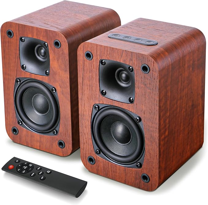 Saiyin Bluetooth Bookshelf Speakers by Saiyin