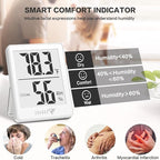 DOQAUS Indoor Thermometer, Humidity Gauge Room Thermometer - Image 3
