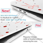 Mektron for 2025 M4 MacBook Air 13.6 Inch A3240 Case Fits 2023 A2681 M2 2024 - Image 2