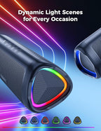 Bluetooth Speaker, 20W HD Sound, Portable Wireless, IPX5 Waterproof, - Image 3