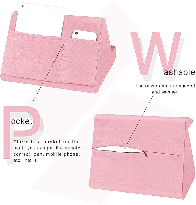 Soft Tablet Stand Pillow with Pocket, Adjustable 3 Viewing Angle, Lazy Holder - Image 5