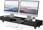 Fenge Dual Monitor Stand, 42.5inch Long Monitor Stands Riser by Fenge