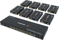 J-Tech Digital HDMI 2.0 4K Extender Splitter Over Single Cable CAT6 by J-TechDigital