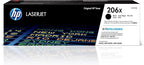 HP 206X Black High-yield Toner Cartridge | Works by HP