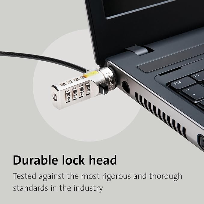 Kensington Combination Cable T-Bar Standard Lock Slot - Image 6