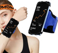 Running Phone Holder Wristband, Forearm Armbands 360° Rotatable & Detachable by HLOMOM