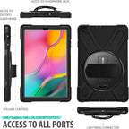 BRAECN for Galaxy Tab A 10.1 2019 Case, Heavy Duty Shockproof Rugged Case - Image 3