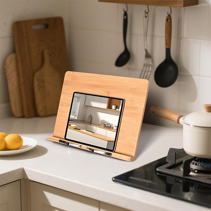 Extra Large Tablet Stand for Desk, Adjustable Holder for Touch Screen Tablets - Image 5