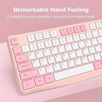 Lovaky Wireless Keyboard, 2.4G Ergonomic Wireless Computer Keyboard, Enlarged - Image 4