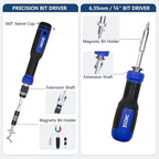 XOOL 200 in 1 Precision Screwdriver Kit, Electronics Repair Tool Magnetic - Image 5