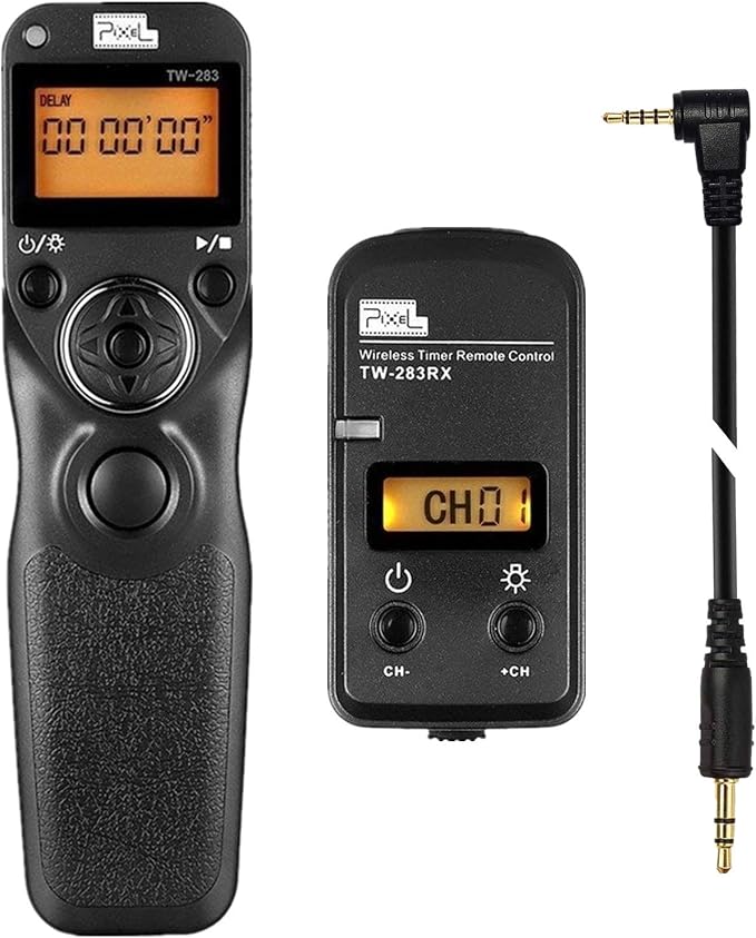Pixel Wireless Timer Remote Shutter Release TW283-L1 Wireless Remote Control by Pixel