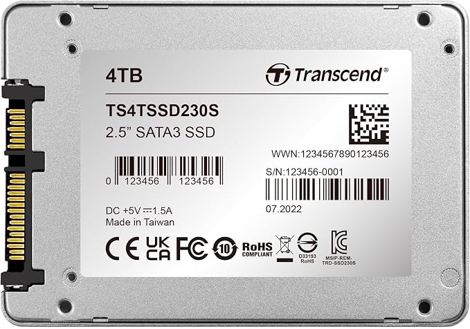 Transcend 4TB 2.5" SATA III SSD, Compatible - Image 4
