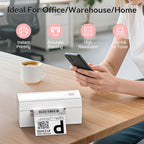 Bluetooth Thermal Shipping Label Printer, Wireless 4x6 Shipping Label Printer - Image 5