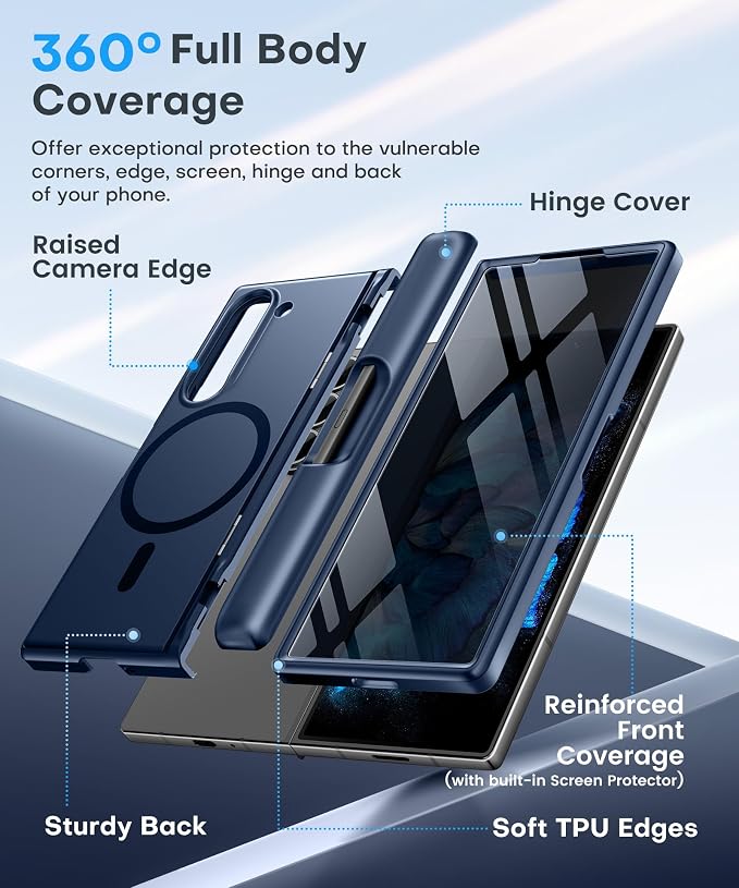 BERFY Magnetic for Samsung Galaxy Z Fold 6 Case - Image 6