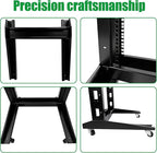 2 Post 42U Open Frame Server Rack 2-Post Server Rack Network Rack, - Image 4