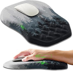 Ergonomic Slope Mouse Pad Wrist Support, Wrist Rest Mousepad by Armanza