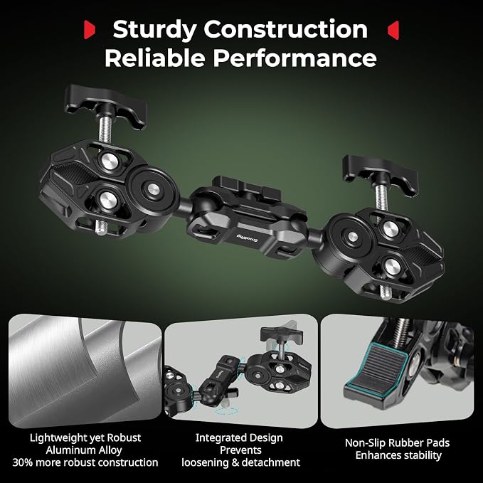 SMALLRIG Double Super Clamp Mount - Image 4