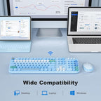 KNOWSQT Wireless Keyboard and Mouse Combo - Image 3
