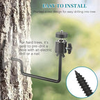 5 Pcs Trail Camera Tree Mount, Trail Camera Holder 360° Cameras Bracket - Image 8