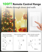 Remote Control Outlet Plug Switch, BN-LINK Wireless Light Remote Switch - Image 3