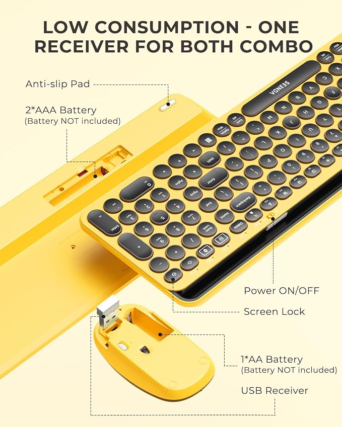 seenda Bluetooth Keyboard and Mouse - Image 7