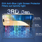 Uyiton Compatible with iPhone 16 Plus Screen Protector - Image 2