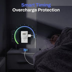 BN-LINK 7-Day Heavy Duty Digital Programmable Timer, Dual Outlet forLight - Image 7