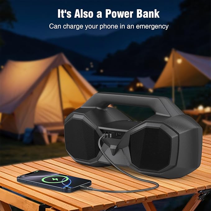 KMAG Bluetooth Speaker Wireless, 80W Loud Speaker - Image 7