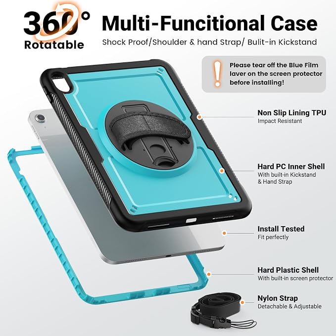 SCSVPN Case for iPad 11th Generation 11 Inch 2025 / 10th Generation 10.9 Inch - Image 3