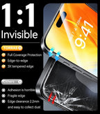 TORRAS Diamond Shield for iPhone 15 Pro Screen Protector 9H+ Unbreakable - Image 5