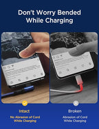 AINOPE Type C Cable 3.1A C Charger Cable Fast Charging Right Angle, Durable - Image 6