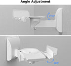 suptek Dual Side Clamping Bookshelf Speaker Wall Mounting Bracket - Image 5