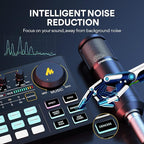 MAONO Podcast Equipment Bundle Audio mixer All-in-One Podcast Production Studio - Image 4