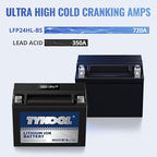 YTX24HL-BS High Performance Lithium LiFePO4 Motorcycle Battery, 2X Cranking - Image 5