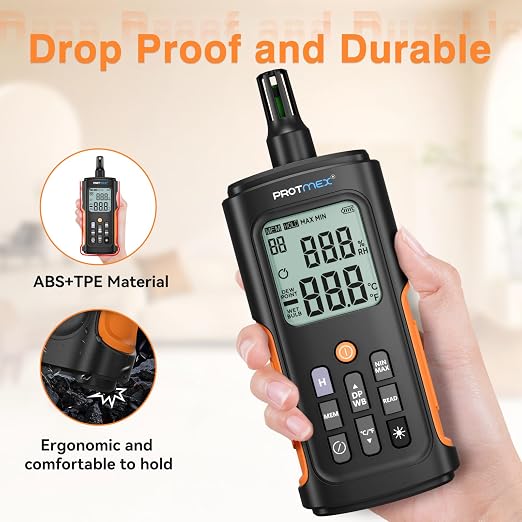 YT606 Temperature Humidity Meter High Precision Digital Hygrometer - Image 5