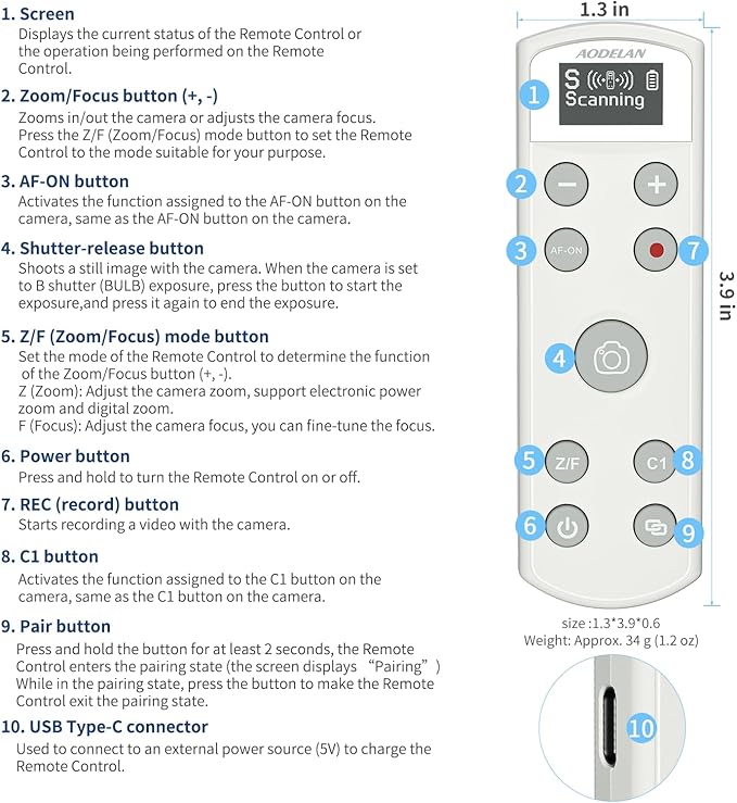 Camera Rechargeable Shutter Release - Image 7