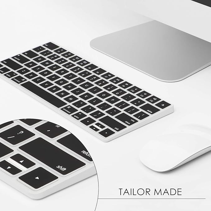 Allinside Black Cover for Apple Magic Keyboard - Image 3