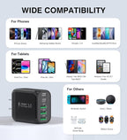 50W USB C Wall Charger Block, 5-Port C Charger Fast Charging Block PD Power - Image 5